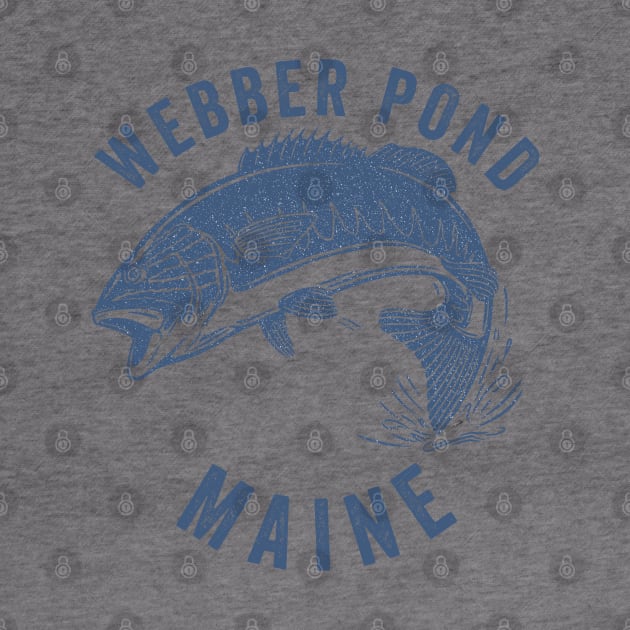 Webber Pond Maine by Eureka Shirts